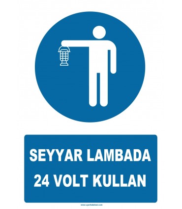 YT7268 - Seyyar lambada 24 volt kullan