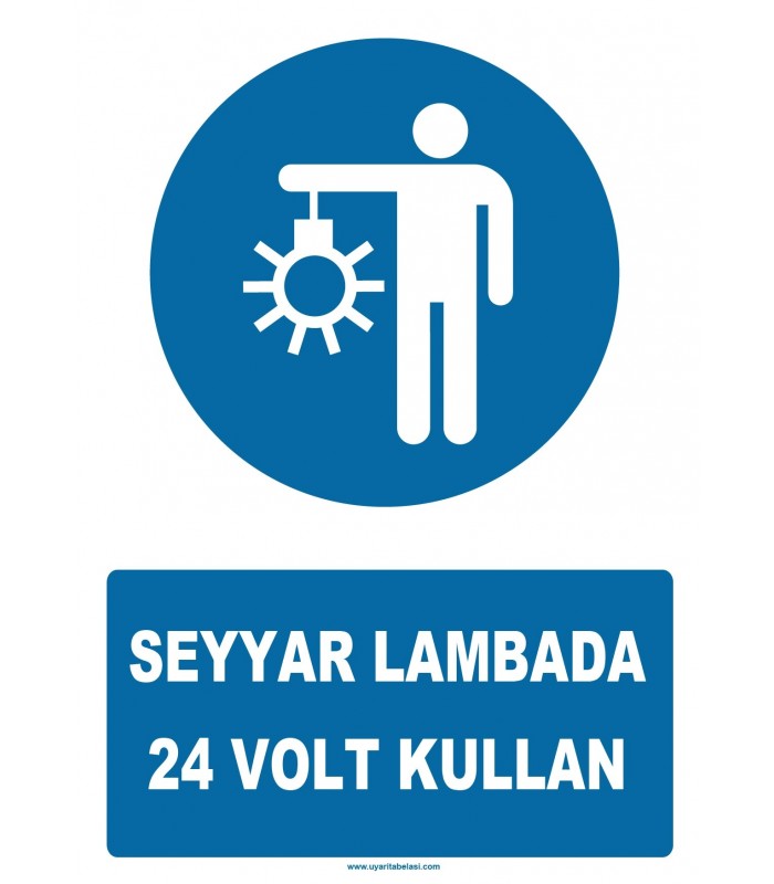 YT7267 - Seyyar lambada 24 volt kullan