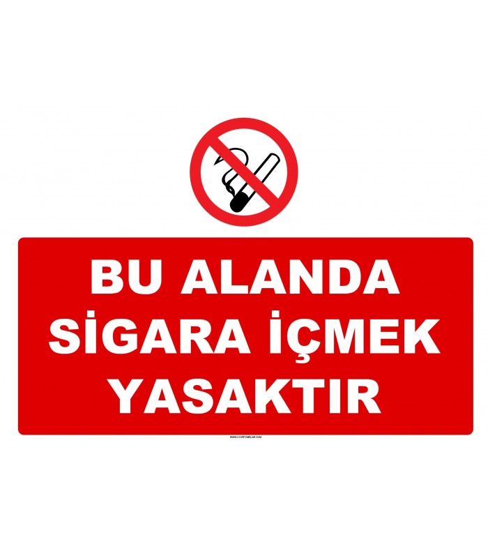 YT7265 - Bu alanda sigara içmek yasaktır