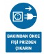 YT7276 - Bakımdan önce fişini prizden çıkarın