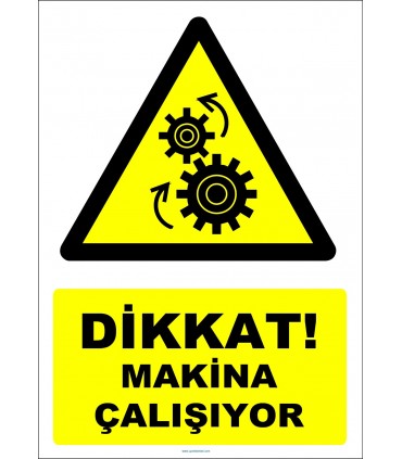 YT7320 - Dikkat makina çalışıyor