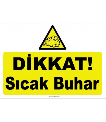 YT7299 - Dikkat sıcak buhar