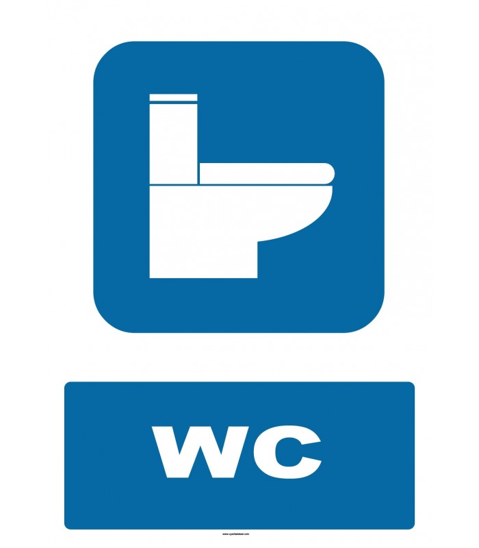 YT7292 - Alafranga WC Tabelası