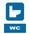 YT7292 - Alafranga WC Tabelası