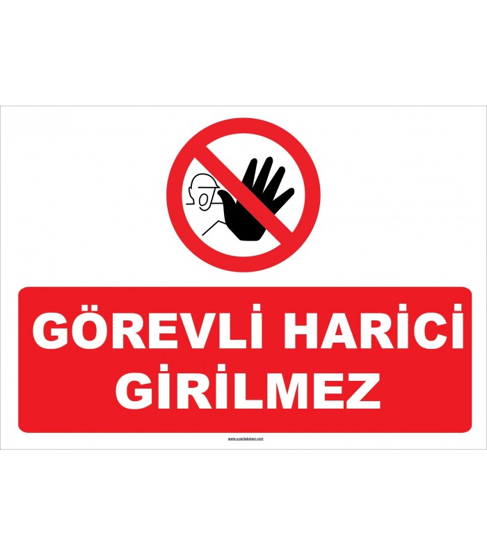 YT7324 - Görevli harici girilmez