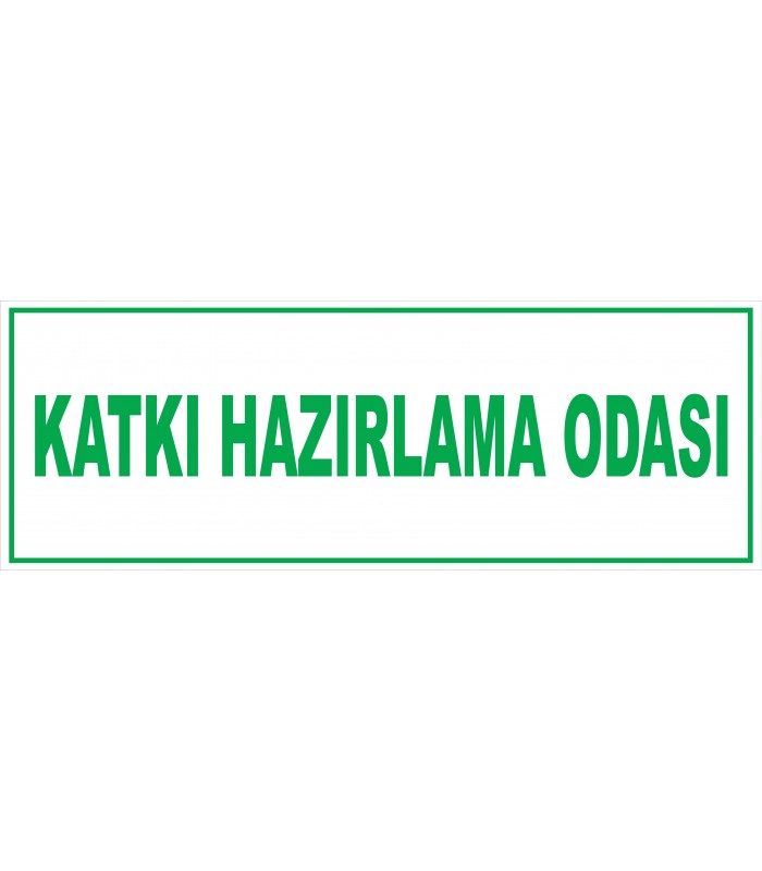 YT7331 - Katkı hazırlama odası