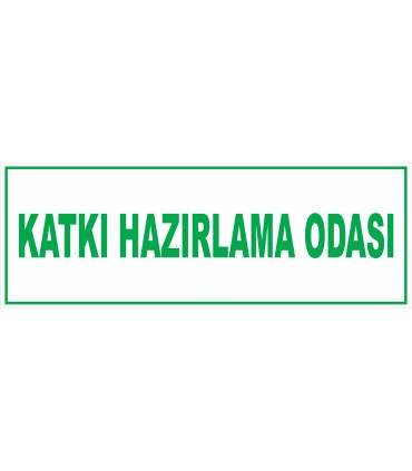 YT7331 - Katkı hazırlama odası