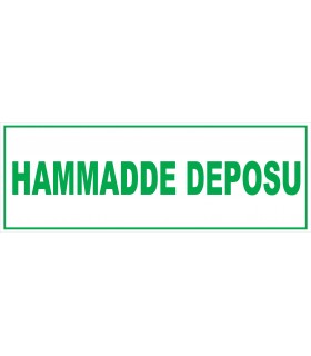 YT7332 - Hammadde deposu