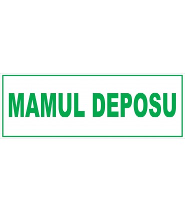 YT7341 - Mamul deposu
