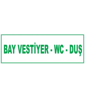 YT7349 - Bay WC, vestiyer, duş