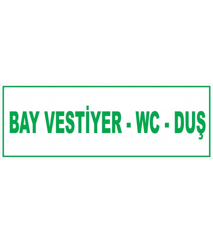 YT7349 - Bay WC, vestiyer, duş
