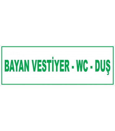 YT7351 - Bayan WC, vestiyer, duş