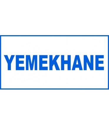 YT7081 - Yemekhane levhası