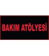 YT7363 - Bakım atölyesi levhası