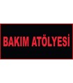 YT7363 - Bakım atölyesi levhası