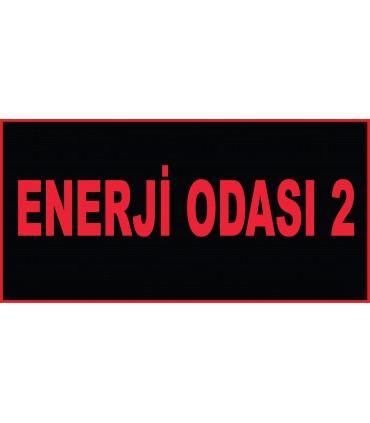 YT7358 - Enerji odası 2 levhası