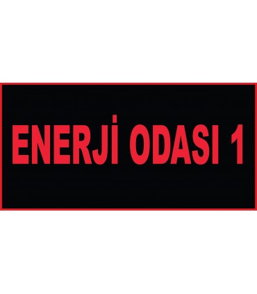 YT7357 - Enerji odası 1 levhası