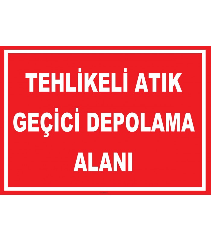 YT7415 - Tehlikeli Atık Geçici Depolama Alanı