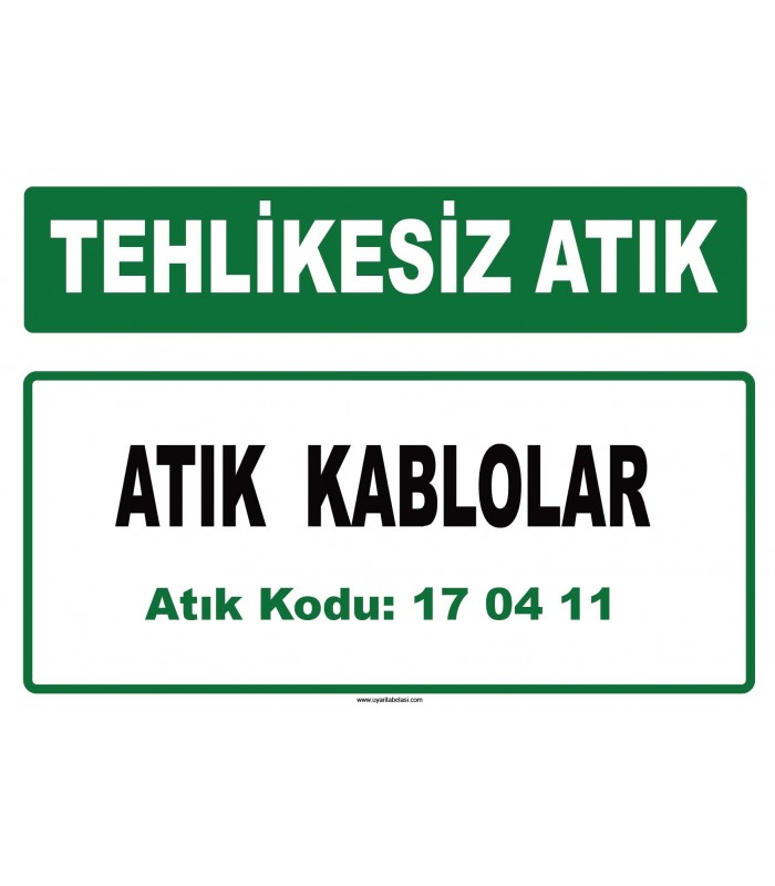 A170411-2 - Atık Kablolar