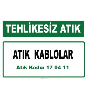 A170411-2 - Atık Kablolar