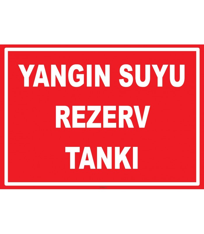 YT7431 - Yangın suyu rezerv tankı
