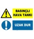 YT7438 - Basınçlı Hava Tankı, Uzak Dur