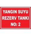 YT7430 - 2 numaralı yangın suyu rezerv tankı