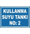 YT7462 - 2 numaralı kullanma suyu tankı
