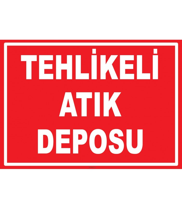 YT7478 - Tehlikeli Atık Deposu