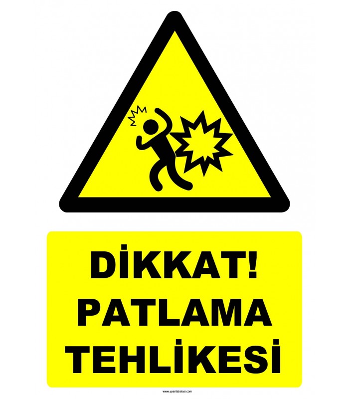 YT7502 - Dikkat patlama tehlikesi