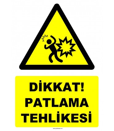 YT7502 - Dikkat patlama tehlikesi