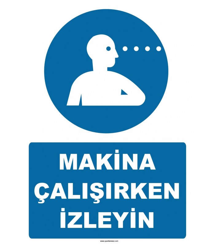 YT7504 - Makina çalışırken izleyin