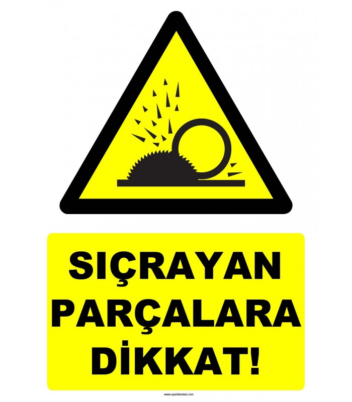 YT7514 - Sıçrayan parçalara dikkat