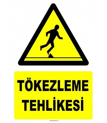 YT7517 - Tökezleme düşme tehlikesi