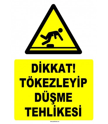 YT7522 - Tökezleme düşme tehlikesi
