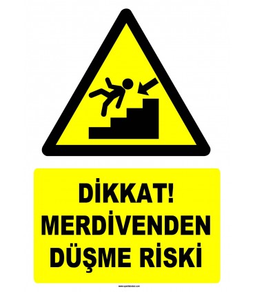 YT7528 - Dikkat merdivenden düşme riski