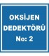 YT7532 - 2 numaralı oksijen dedektörü levhası