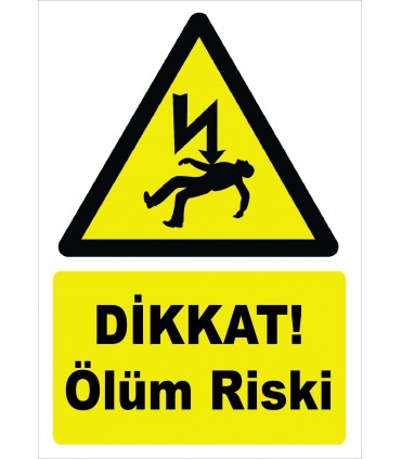 YT7538 - Dikkat ölüm riski - elektrik
