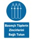 YT7553 - Basınçlı tüplerin zincirlerini bağlı tutun