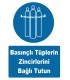 YT7555 - Basınçlı tüplerin zincirlerini bağlı tutun