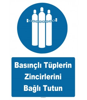YT7566 - Basınçlı tüplerin zincirlerini bağlı tutun