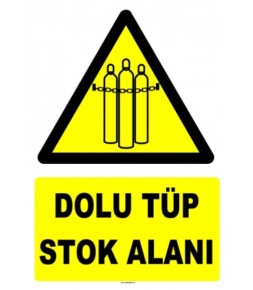 YT7557 - Dolu tüp stok alanı