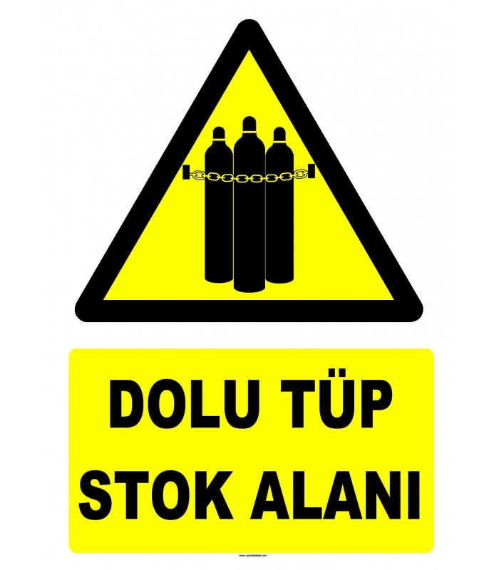 YT7559 - Dolu tüp stok alanı