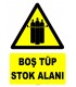 YT7560 - Boş tüp stok alanı