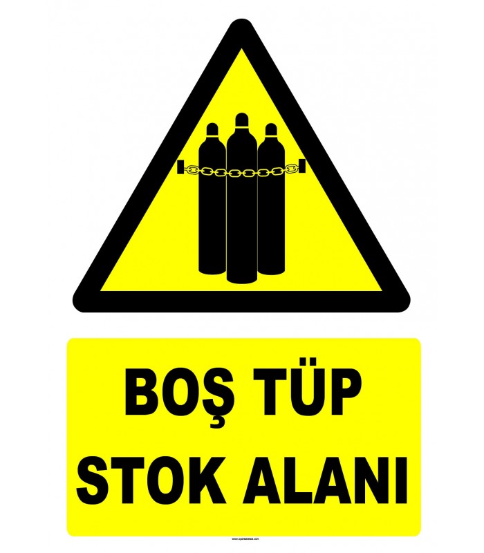 YT7560 - Boş tüp stok alanı
