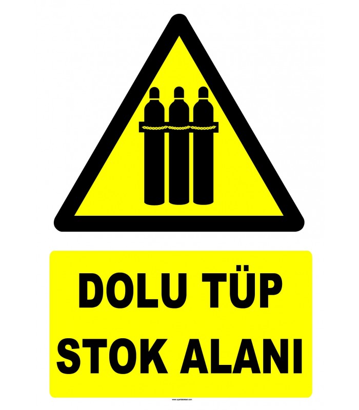 YT7561 - Dolu tüp stok alanı