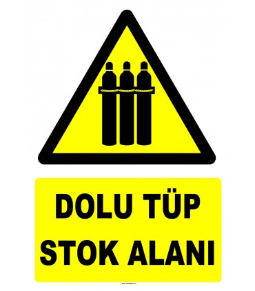 YT7561 - Dolu tüp stok alanı
