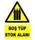YT7562 - Boş tüp stok alanı