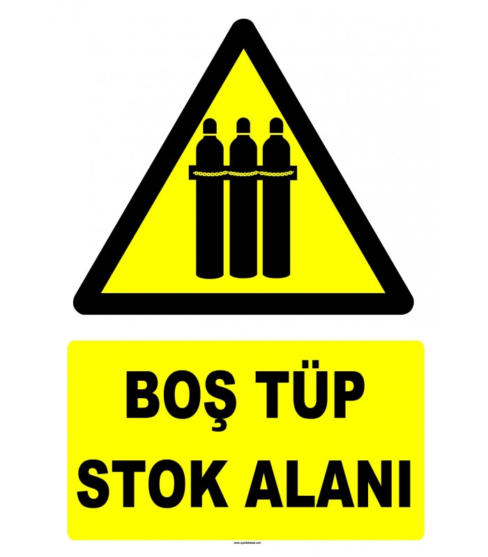 YT7562 - Boş tüp stok alanı