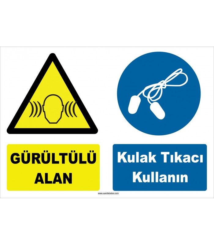 YT7572 - Gürültülü Alan, Kulak Tıkacı Kullanın